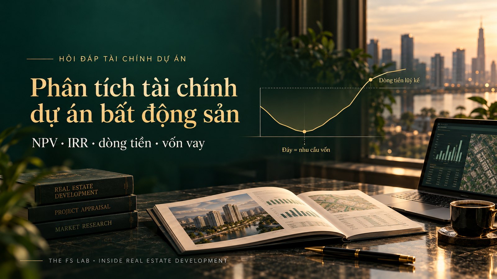 Hỏi đáp về phân tích tài chính dự án bất động sản: dòng tiền, NPV, IRR